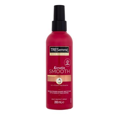 TRESemmé Keratin Smooth Heat Protect Spray Pre tepelnú úpravu vlasov pre ženy 200 ml