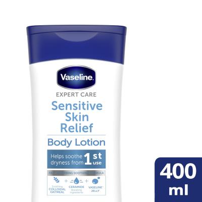 Vaseline Intensive Care Sensitive Skin Relief Telové mlieko 400 ml