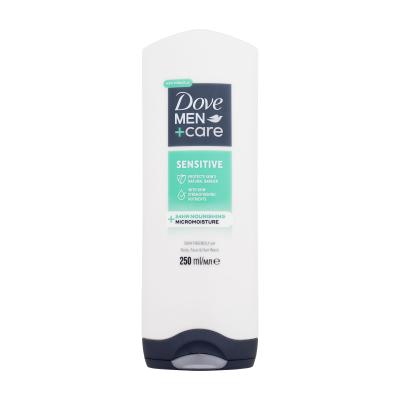 Dove Men + Care Sensitive Sprchovací gél pre mužov 250 ml