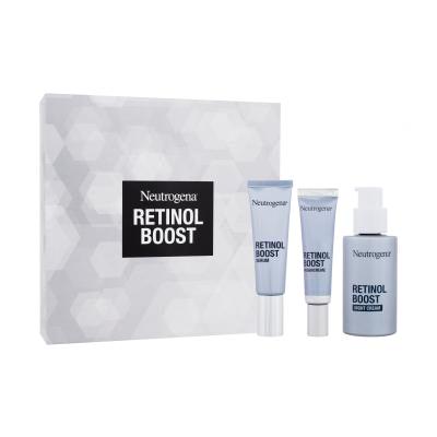 Neutrogena Retinol Boost Darčeková kazeta nočný pleťový krém Retinol Boost Night Cream 50 ml + denné pleťové sérum Retinol Boost Serum 30 ml + očný krém Retinol Boost Eye Cream 15 ml