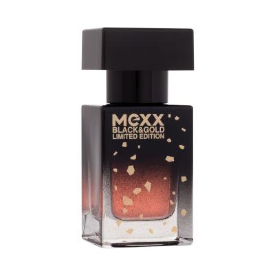 Mexx Black &amp; Gold Limited Edition Toaletná voda pre ženy 15 ml