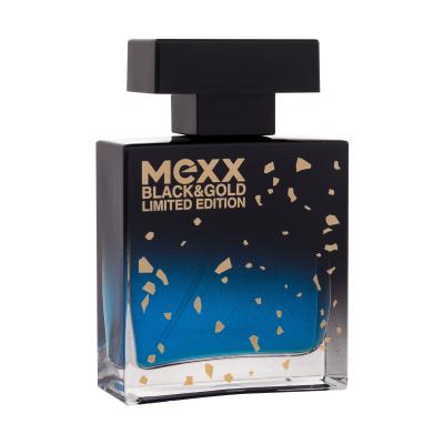 Mexx Black &amp; Gold Limited Edition Toaletná voda pre mužov 50 ml
