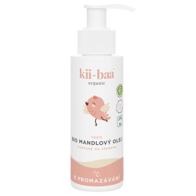 Kii-Baa Organic Baby Bio Almond Oil Telový olej pre deti 100 ml