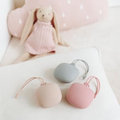 Canpol babies Silicone Soother Case Pink Púzdro na cumlík pre deti 1 ks