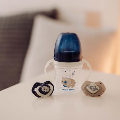 Canpol babies Sleepy Koala Easy Start Anti-Colic Bottle Blue 0m+ Dojčenská fľaša pre deti 120 ml