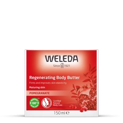 Weleda Pomegranate Regenerating Body Butter Telové maslo pre ženy 150 ml