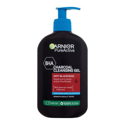 Garnier Pure Active Charcoal Cleansing Gel Čistiaci gél 250 ml