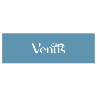 Gillette Venus Darčeková kazeta holiaci strojček Venus Smooth 1 ks + náhradná hlavica 1 ks + gél na holenie Satin Care Sensitive Aloe Vera 75 ml