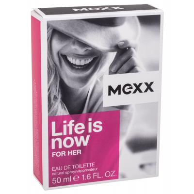 Mexx Life Is Now For Her Toaletná voda pre ženy 50 ml