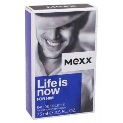 Mexx Life Is Now For Him Toaletná voda pre mužov 75 ml