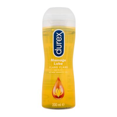 Durex Massage Lube Ylang Ylang Lubrikačný gél 200 ml