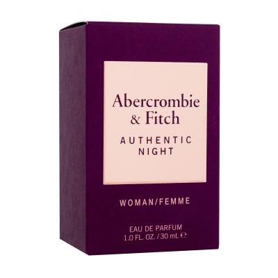Abercrombie &amp; Fitch Authentic Night Parfumovaná voda pre ženy 30 ml