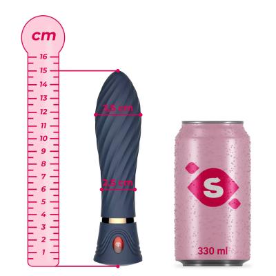 Sexy Elephant Blue Velvet Vibrátor pre ženy 1 ks