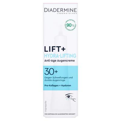 Diadermine Lift+ Hydra-Lifting Anti-Age Eye Cream Očný krém pre ženy 15 ml
