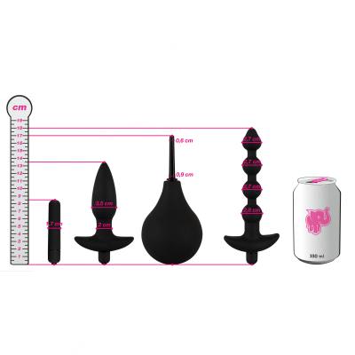You2Toys Black Velvets Anal Kit Análna pomôcka Set