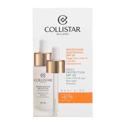 Collistar Smart Sun Protection Protective Drops SPF50 Pleťové sérum 50 ml