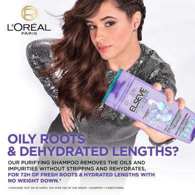 L&#039;Oréal Paris Elseve Hyaluron Pure Šampón pre ženy 400 ml
