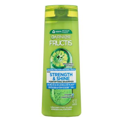 Garnier Fructis Strength & Shine Fortifying Shampoo Šampón pre ženy 400 ml