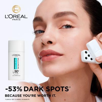 L&#039;Oréal Paris Bright Reveal Dark Spot UV Fluid SPF50+ Denný pleťový krém pre ženy 50 ml