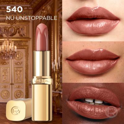 L&#039;Oréal Paris Color Riche Free the Nudes Rúž pre ženy 4,7 g Odtieň 540 Nu Unstoppable