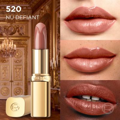 L&#039;Oréal Paris Color Riche Free the Nudes Rúž pre ženy 4,7 g Odtieň 520 Nu Defiant