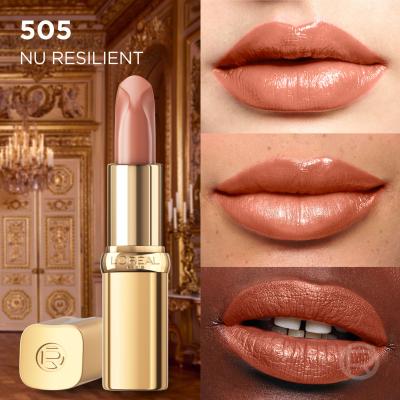 L&#039;Oréal Paris Color Riche Free the Nudes Rúž pre ženy 4,7 g Odtieň 505 Nu Resilient