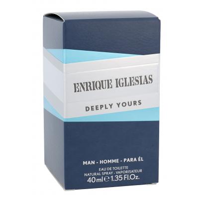 Enrique Iglesias Deeply Yours Man Toaletná voda pre mužov 40 ml