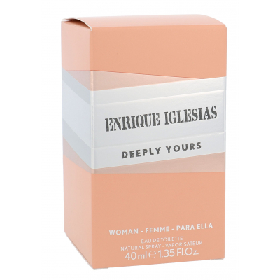 Enrique Iglesias Deeply Yours Woman Toaletná voda pre ženy 40 ml