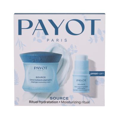 PAYOT Source Moisturizing Ritual Darčeková kazeta pleťový krém Adaptogen Moisturising Cream 50 ml + očný krém v tyčinke Adaptogen Moisturising Eye Stick 4,5 g