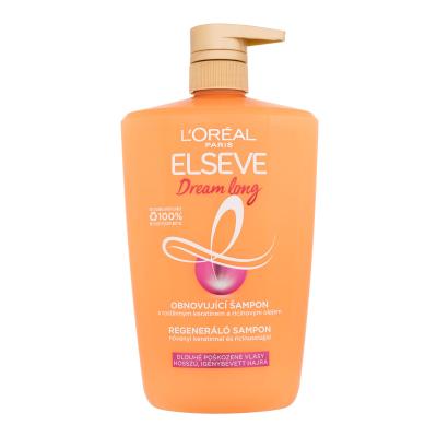 L'Oréal Paris Elseve Dream Long Restoring Shampoo Šampón pre ženy 1000 ml poškodený flakón