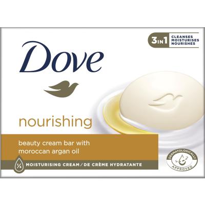 Dove Nourishing Beauty Cream Bar Tuhé mydlo pre ženy 90 g