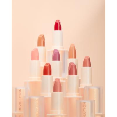 Makeup Revolution London Lip Allure Soft Satin Lipstick Rúž pre ženy 3,2 g Odtieň Brunch Pink Nude