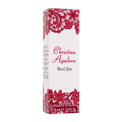 Christina Aguilera Red Sin Parfumovaná voda pre ženy 75 ml