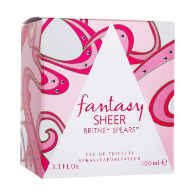 Britney Spears Fantasy Sheer Toaletná voda pre ženy 100 ml