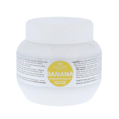 Kallos Cosmetics Banana Maska na vlasy pre ženy 275 ml