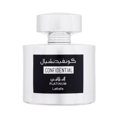 Lattafa Confidential Platinum Parfumovaná voda 100 ml