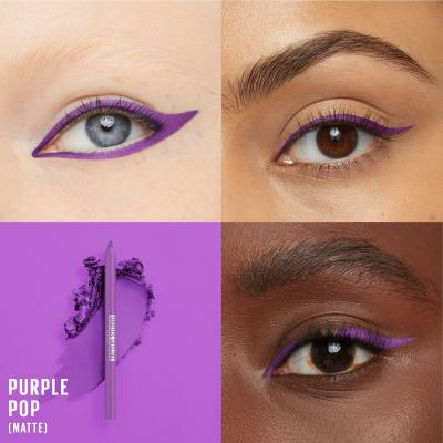 Maybelline Tattoo Liner Gel Pencil Ceruzka na oči pre ženy 1,3 g Odtieň 801 Purple Pop
