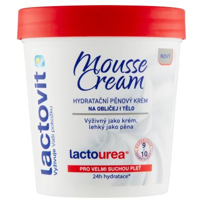 Lactovit LactoUrea Regenerating Mousse Cream Telový krém pre ženy 250 ml