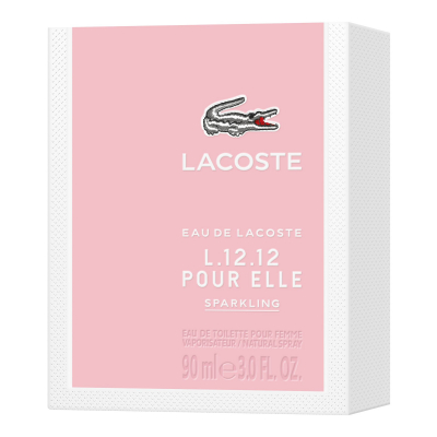 Lacoste Eau de Lacoste L.12.12 Sparkling Toaletná voda pre ženy 90 ml