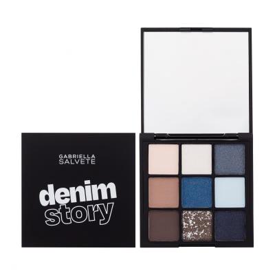 Gabriella Salvete Denim Story Eyeshadow Palette Očný tieň pre ženy 34 g