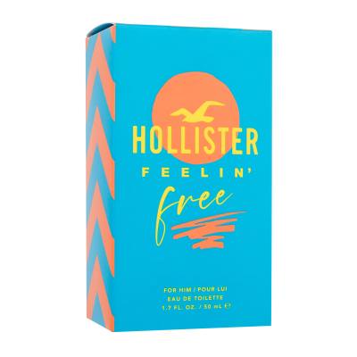 Hollister Feelin&#039; Free Toaletná voda pre mužov 50 ml