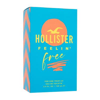 Hollister Feelin&#039; Free Toaletná voda pre mužov 100 ml