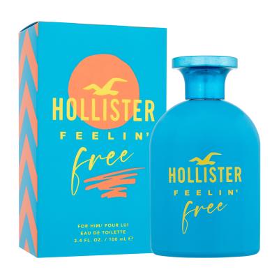 Hollister Feelin' Free Toaletná voda pre mužov 100 ml