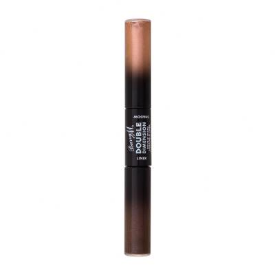 Barry M Double Dimension Double-Ended Shadow & Liner Očný tieň pre ženy 9 ml Odtieň Infinite Bronze