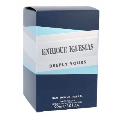 Enrique Iglesias Deeply Yours Man Toaletná voda pre mužov 90 ml poškodená krabička