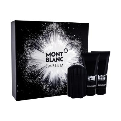 Montblanc Emblem Darčeková kazeta toaletná voda 100 ml + balzam po holení 100 ml + sprchovací gél 100 ml