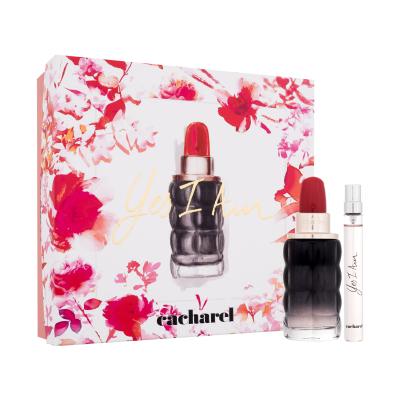 Cacharel Yes I Am SET3 Darčeková kazeta parfumovaná voda 50 ml + parfumovaná voda 10 ml