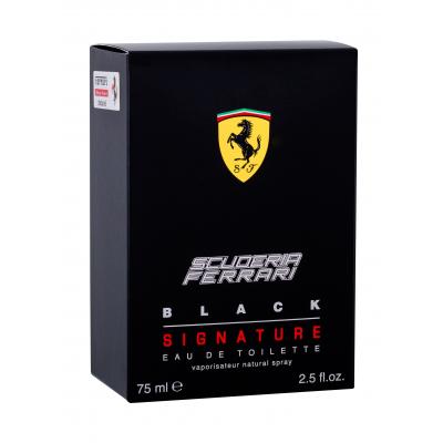 Ferrari Scuderia Ferrari Black Signature Toaletná voda pre mužov 75 ml
