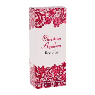 Christina Aguilera Red Sin Parfumovaná voda pre ženy 15 ml