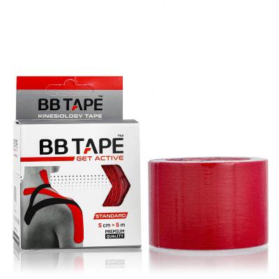 BB Tape Get Active Tape Red Náplasť 1 ks Odtieň Red